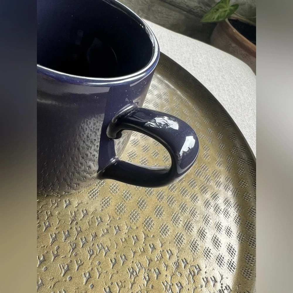 Threshold Good Morning Crabby / Lovely Stoneware Coffee Mug 16oz Tea Cup